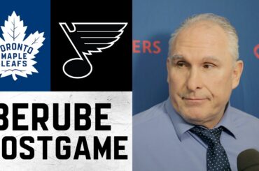 Craig Berube | Post Game at St. Louis Blues | March 28, 2026