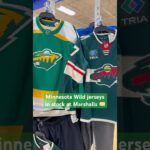 Minnesota Wild jerseys at Marshalls for $70