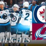Colorado Avalanche vs. Winnipeg Jets - Game Highlights