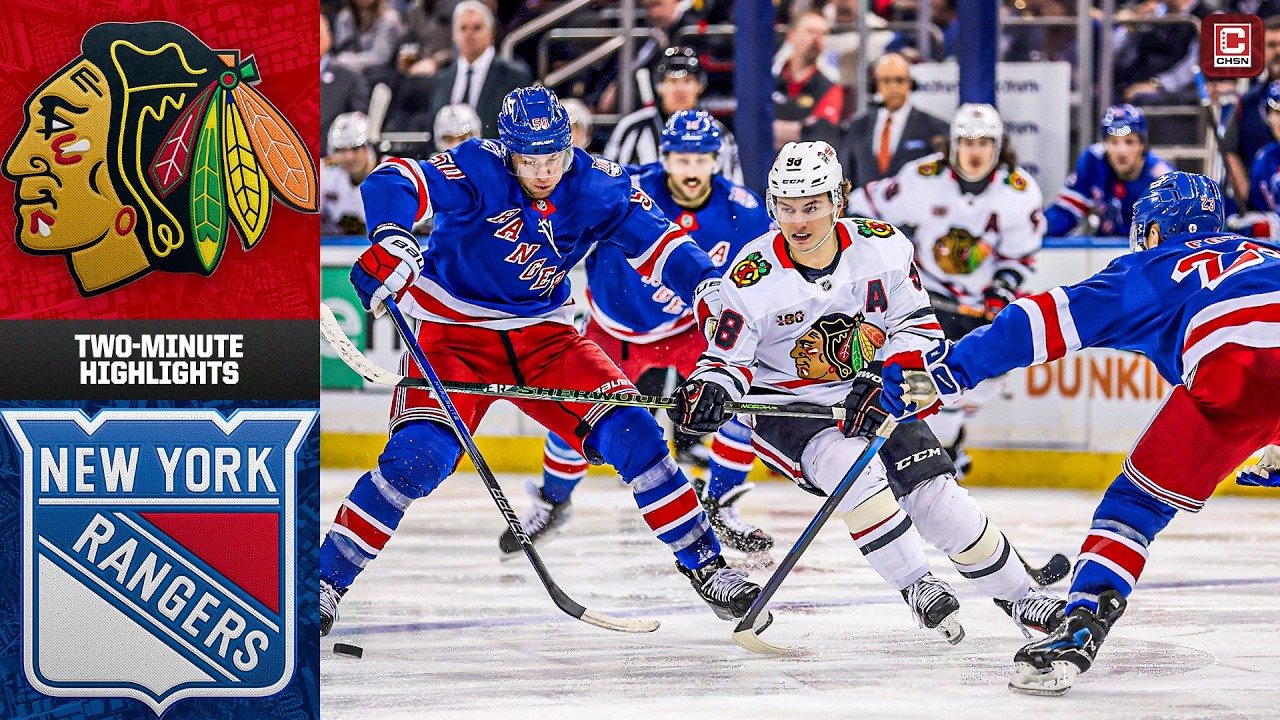 Chicago Blackhawks vs. New York Rangers (03/27/26) | Game Highlights | CHSN Blackhawks
