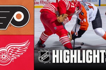 Flyers vs. Red Wings | NHL Highlights | March 28, 2026