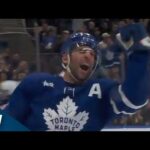 Maple Leafs' John Tavares Connects With Easton Cowan On Timely Give-And-Go Goal