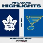 NHL Highlights | Maple Leafs vs. Blues - March 28, 2026