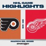 NHL Highlights | Flyers vs. Red Wings - March 28, 2026