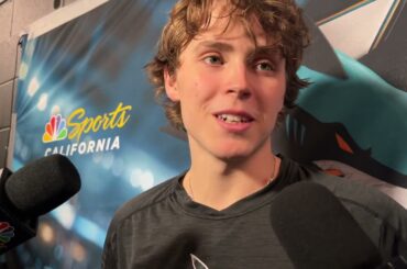 Smith Talks Pass to Chernyshov, Celebrini Ending Slump | Sharks @ Blue Jackets Post-Game (3.28.26)