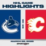 NHL Highlights | Canucks vs. Flames - March 28, 2026