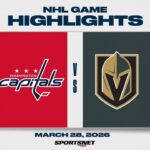 NHL Highlights | Capitals vs. Golden Knights - March 28, 2026