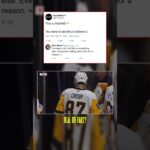 [Penguins PR] Forward Sidney Crosby will not return to tonight’s game versus Ott