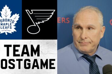 Maple Leafs Full Media Availability | Post Game at St. Louis Blues | March 28, 2026
