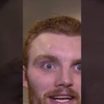 William Ignberg Nilsson om det vilda slagsmålet mellan HV71 och Leksand i SHL i Sverige (#Shorts)