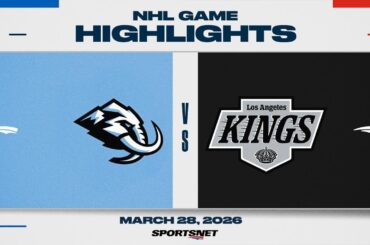 NHL Highlights | Mammoth vs. Kings - March 28, 2026
