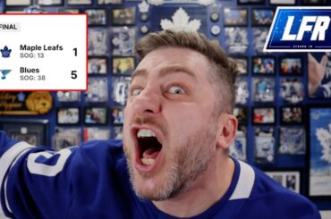LFR19 - Game 74 - Booked Flights - Maple Leafs 1, Blues 5