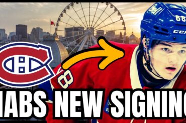 NEW SIGNING! Habs Add A Young Defenseman!