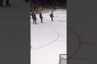 Håvard Salsten startar bråk (Djurgården Hockey mot Malmö Redhawks Malmö Arena SHL Sverige) (#Shorts)