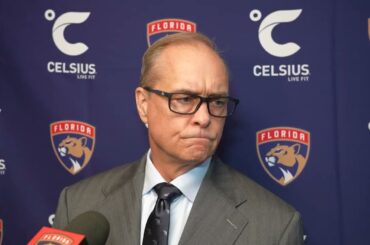 Paul Maurice, Panthers Postgame: Islanders Get 5 in the Second, Beats Florida
