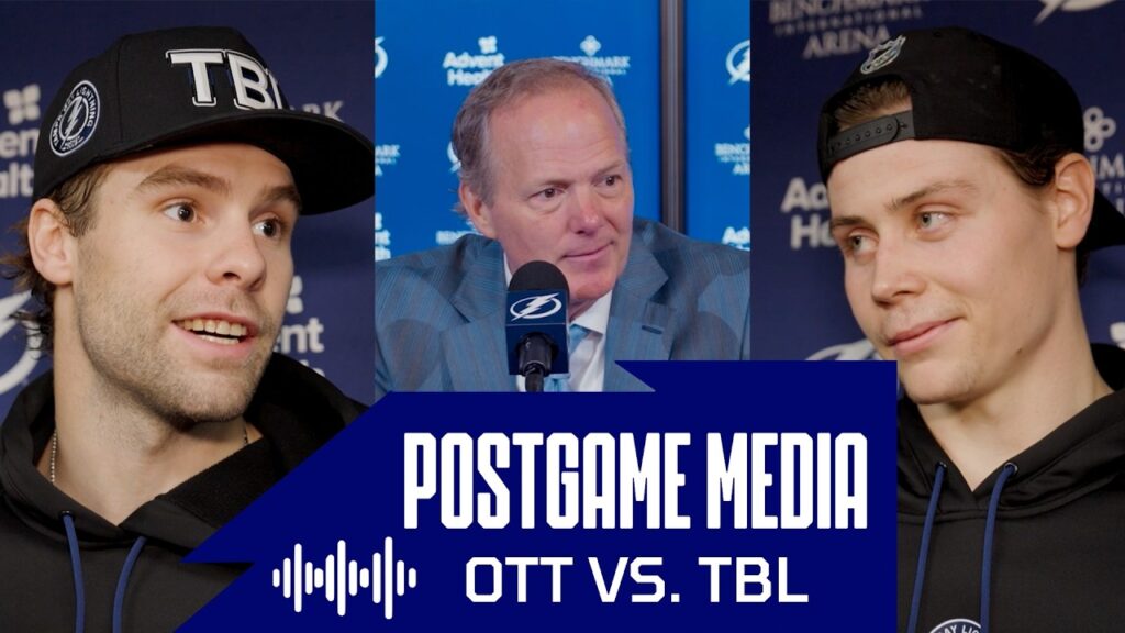 Postgame Media vs TBL | Lilleberg, Hagel, Cooper