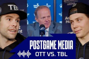 Postgame Media vs TBL | Lilleberg, Hagel, Cooper