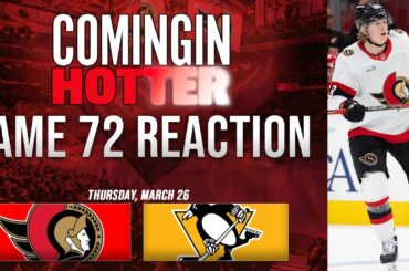 Ottawa Senators vs Pittsburgh Penguins Post Game Show | March 26th