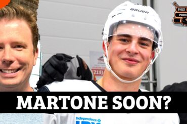 Flyers Signing Porter Martone SOON? GM Danny Briere Could Play Top Prospect After MSU vs Wisconsin