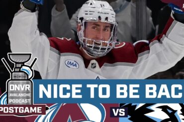 Brock Nelson and the Avalanche return with a W over the Utah Mammoth | DNVR Avalanche Postgame
