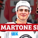 BREAKING: Porter Martone SIGNS ELC; When will Flyers' top prospect make season debut? | PHLY Flyers