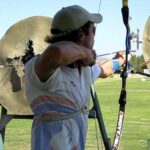 Tyler Benner Training at the US Olympic Training Center front angle view