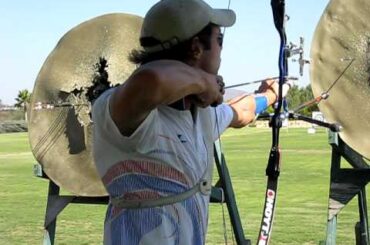 Tyler Benner Training at the US Olympic Training Center front angle view