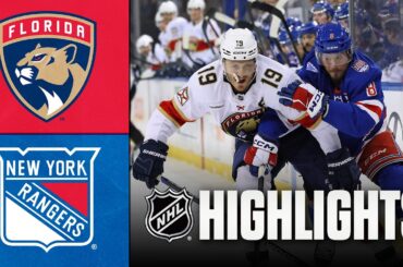 Panthers vs. Rangers | NHL Highlights | March 29, 2026