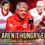 ARE THE DETROIT RED WINGS HUNGRY ENOUGH TO MAKE THE NHL PLAYOFFS?
