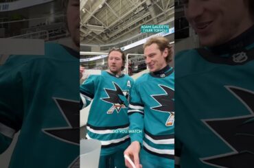 One question for everyone. GO!  #hockey #nhl #sharks