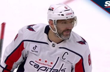 Alex Ovechkin Scores Three Goals For 34th Career Hat Trick