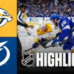 Predators vs. Lightning | NHL Highlights | March 29, 2026