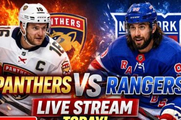 Florida Panthers vs New York Rangers LIVE STREAM