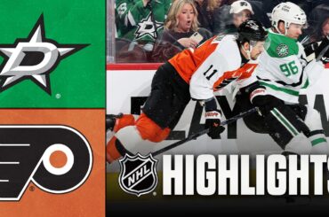 Stars vs. Flyers | NHL Highlights | March 29, 2026