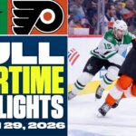 Dallas Stars at Philadelphia Flyers | FULL Overtime Highlights - March 29, 2026