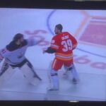 Goalie Fight Smith vs. Talbot