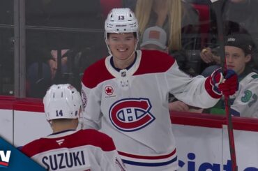 Canadiens' Caufield Snipes 46th Goal Of Season vs. Hurricanes