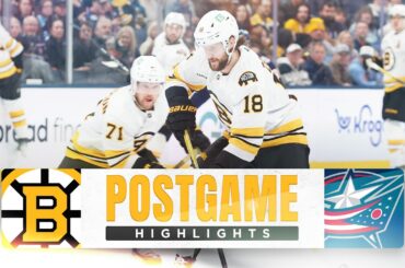 CONDENSED GAME: Boston Bruins vs. Columbus Blue Jackets - 3/29/2026