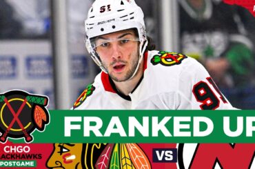 BLACKHAWKS POSTGAME: Nazar Sets CAREER HIGH, Chicago Drops Third Straight vs NJ | CHGO Blackhawks
