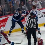 Josh Manson Drops The Gloves With Morgan Barron