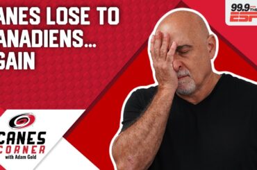 Canes stymied again by Dobes, fall 3-1 to Montreal