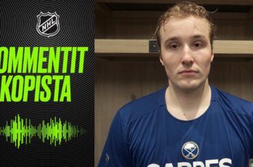 🎤 Luukkonen iloitsee Sabresin upeasta ja playoffeihin tavoittelevasta ryhmästä 🇫🇮