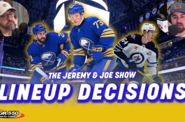 Are the Sabres Tinkering with Lineup TOO MUCH?!? | The Jeremy and Joe Show