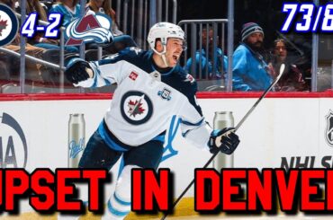 Jets Game Reaction 2025-26 73/82 WPG-4 COL-2 Win --Not Dead Yet--