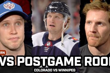 Gabe Landeskog & Logan O'Connor on Returning From Injury & Frustrated After Avs LOSS vs Jets