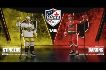 NAHA 2025-26 Season - Cincinnati Stingers (14-12-3) @ Cleveland Barons (16-11-1)