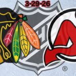 CHICAGO BLACKHAWKS vs NEW JERSEY DEVILS NHL HOCKEY LIVE GAME CAST & AUDIO
