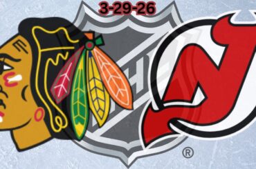 CHICAGO BLACKHAWKS vs NEW JERSEY DEVILS NHL HOCKEY LIVE GAME CAST & AUDIO