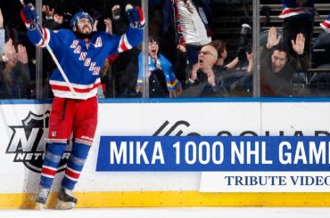 Mika Zibanejad 1000 NHL Career Games | Tribute Video