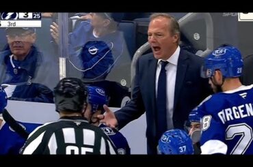“Why does everybody have feelings?” Jon Cooper reacts to a Černák 10 minute misconduct 😂